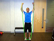 Standing Shoulder Press